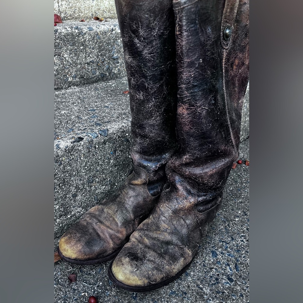 Frye Boots Melissa Button Womens Size 9.5